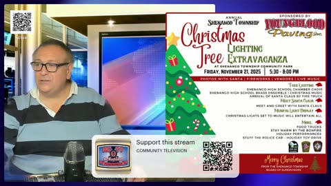 NCTV45 SHENANGO CHRISTMAS TREE LIGHTING EXTRVAGA November 21 2025