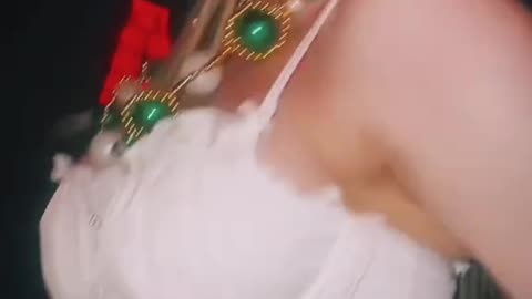 So close of her admiring tgirl