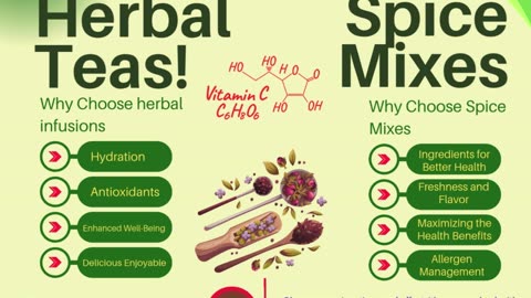 Vitamin C Teas & Spice Mixes