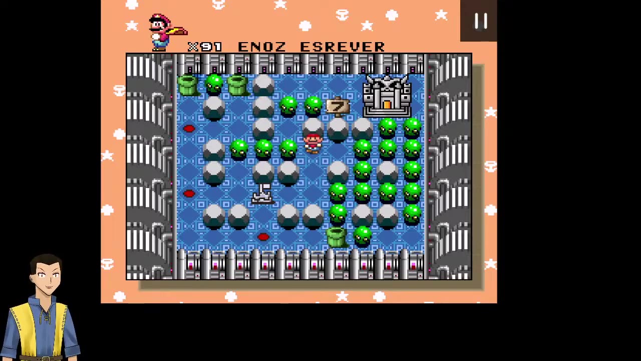Super Mario World MegaMan Anniv. hack day 13