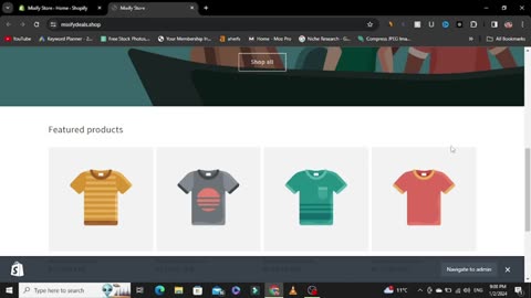 07 How To Buy Domain and Connect With Shopify Store __ Shopify Domain Setup