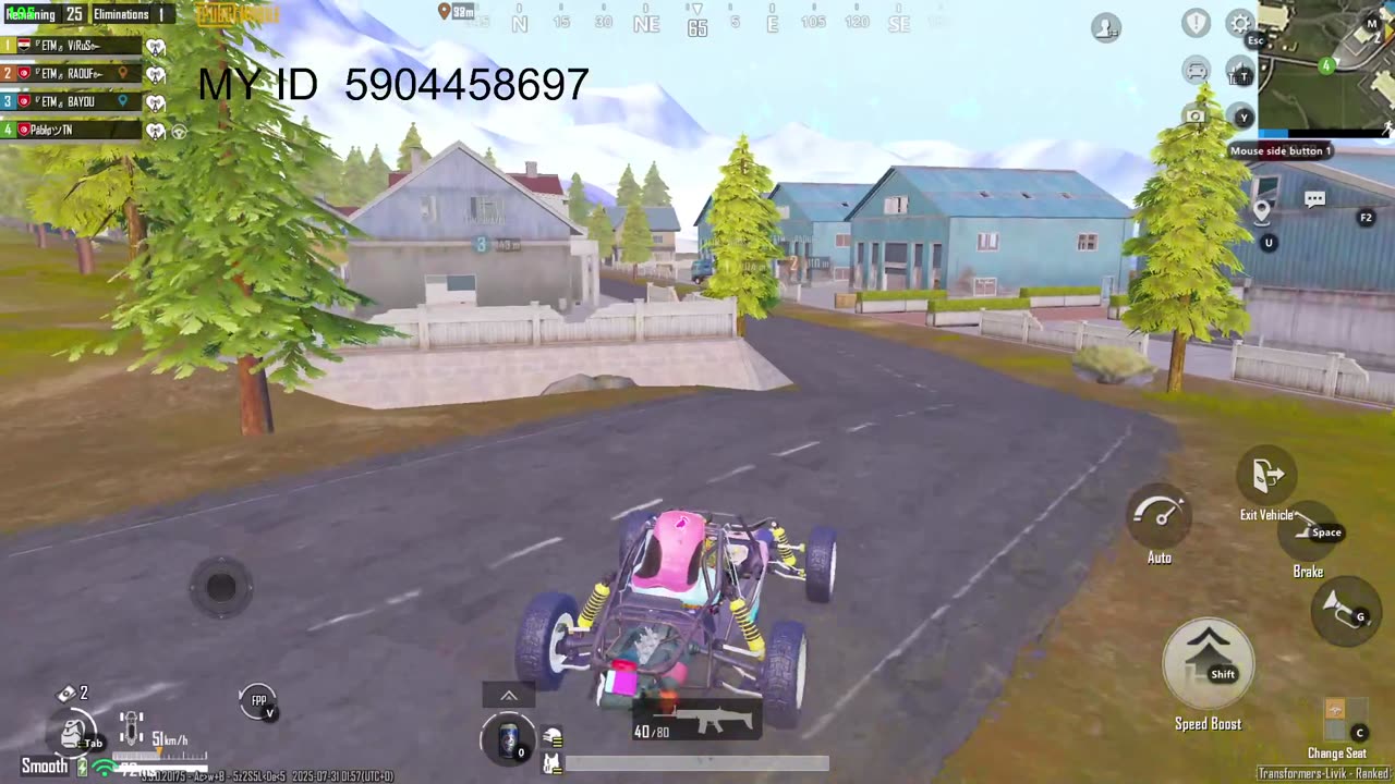PUBG Mobile Global 🌍 | Squad Push + Viewers Match 💥