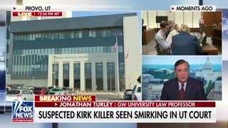 SEE IT_ Suspected Kirk killer seen SMIRKING in Utah courtroom