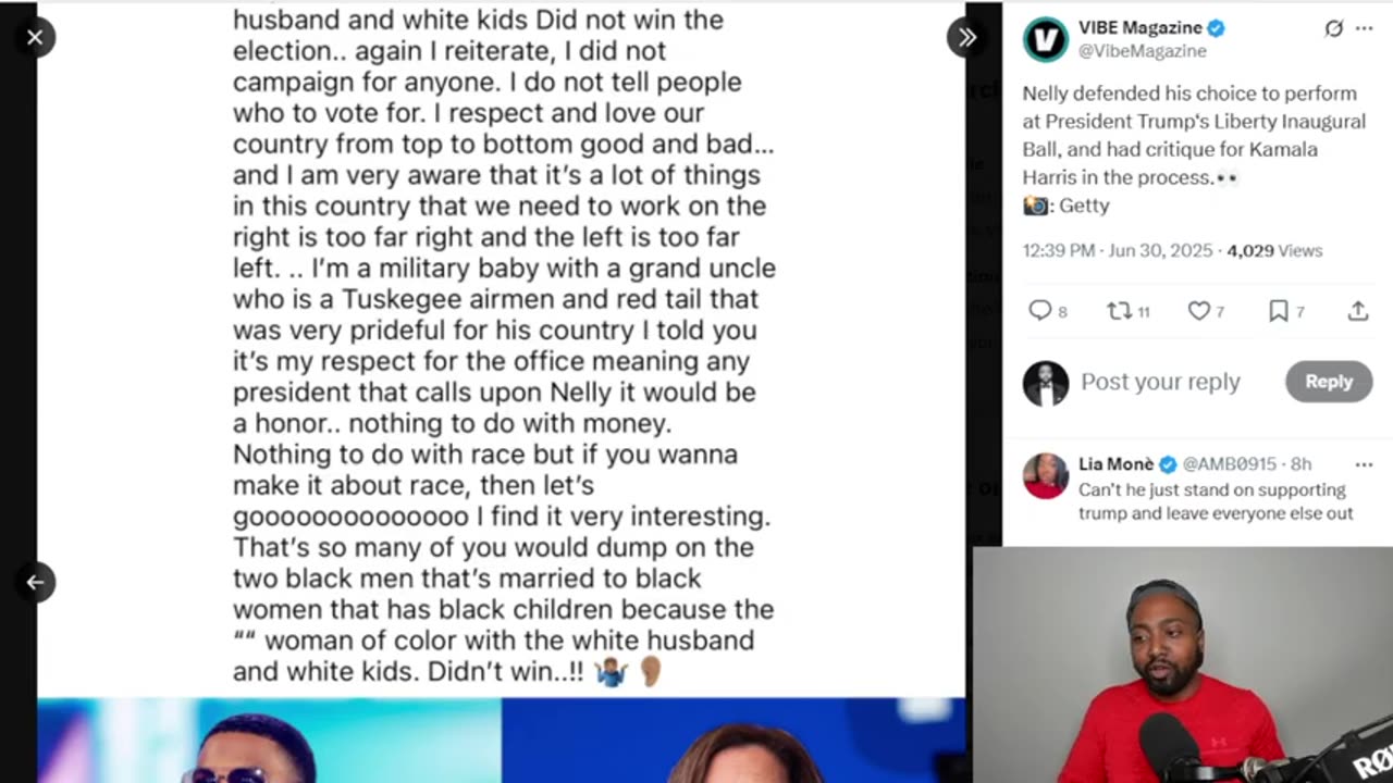 Rapper GOES OFF ON Kamala Harris After Black Liberals REFUSE TO STOP Crying Over Trump Performance!