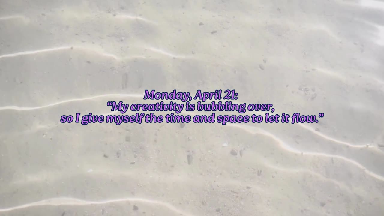 Bubbling Creativity ~ Monday, April 21, 2025 ~ Numerology @ a Glance!