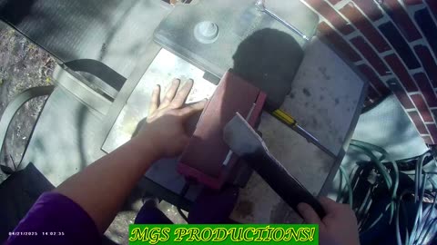 MOWER BLADE SHARPENING