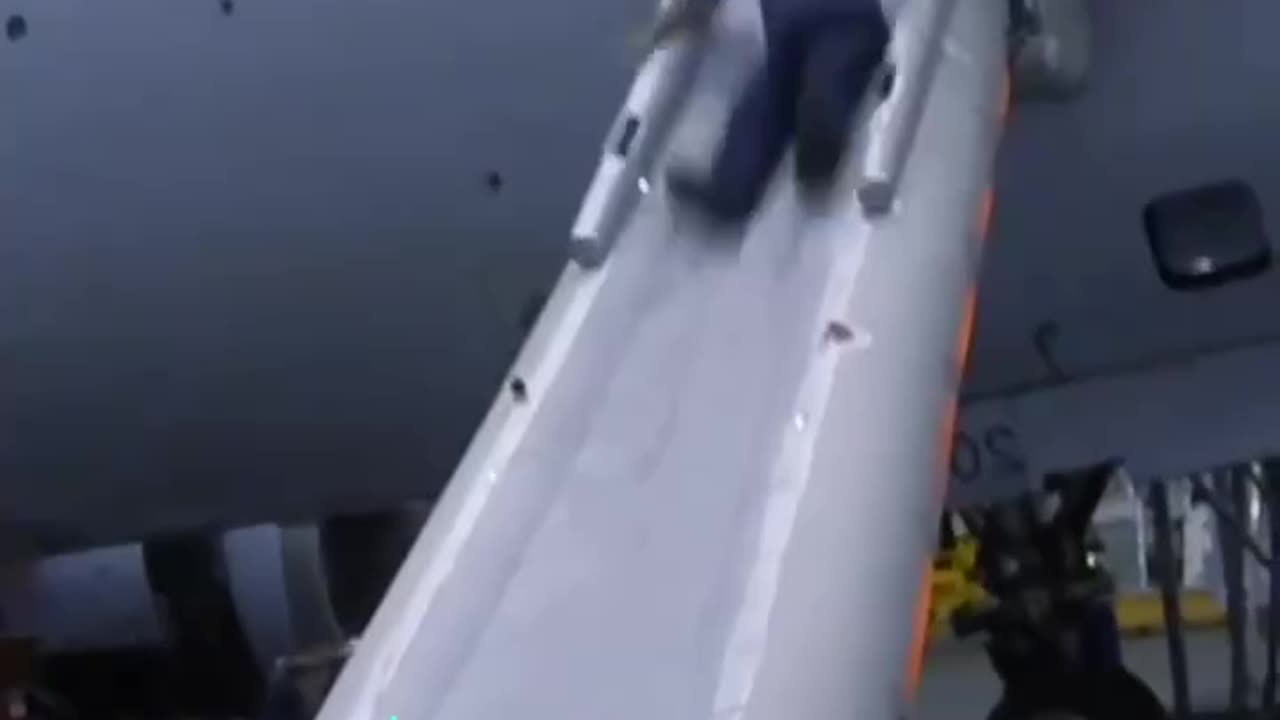 Emergency inflatable slides