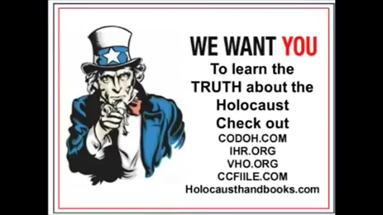 The Holocaust is a Lie