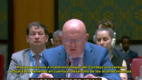 Vasily Nebenzia, Rússia, no CS da ONU, 24 de junho.