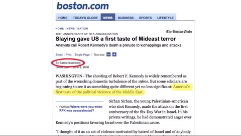 Israel and the Assassinations of The Kennedy brothers