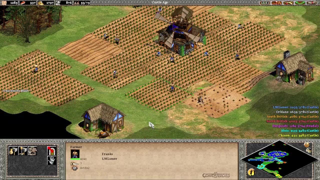 Age of Empires 2 Walkthrough | The Maid of Orléans Mission Gameplay & Strategy
