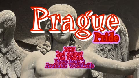 Prague Czech Republic Gay LGBTQIA Pride photo book series 2025. Chris Summerfield Vol 2.