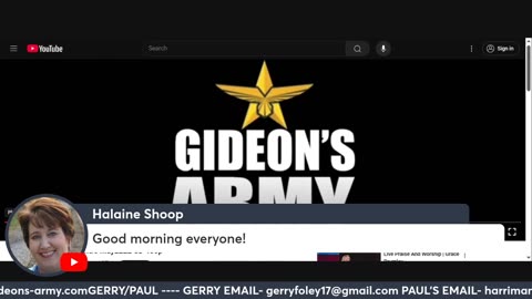 GIDEONS ARMY WED LIVE 6/25/25 @ 930 AM EST!!!