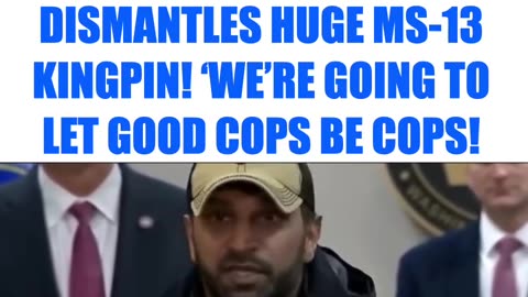 Kash - we're going to let good cops be cops