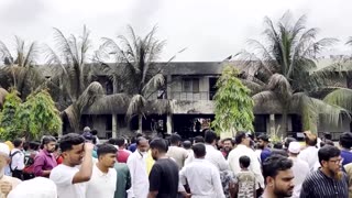 Bangladesh students protest after air force jet crash kills 31