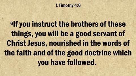 1 Timothy 4