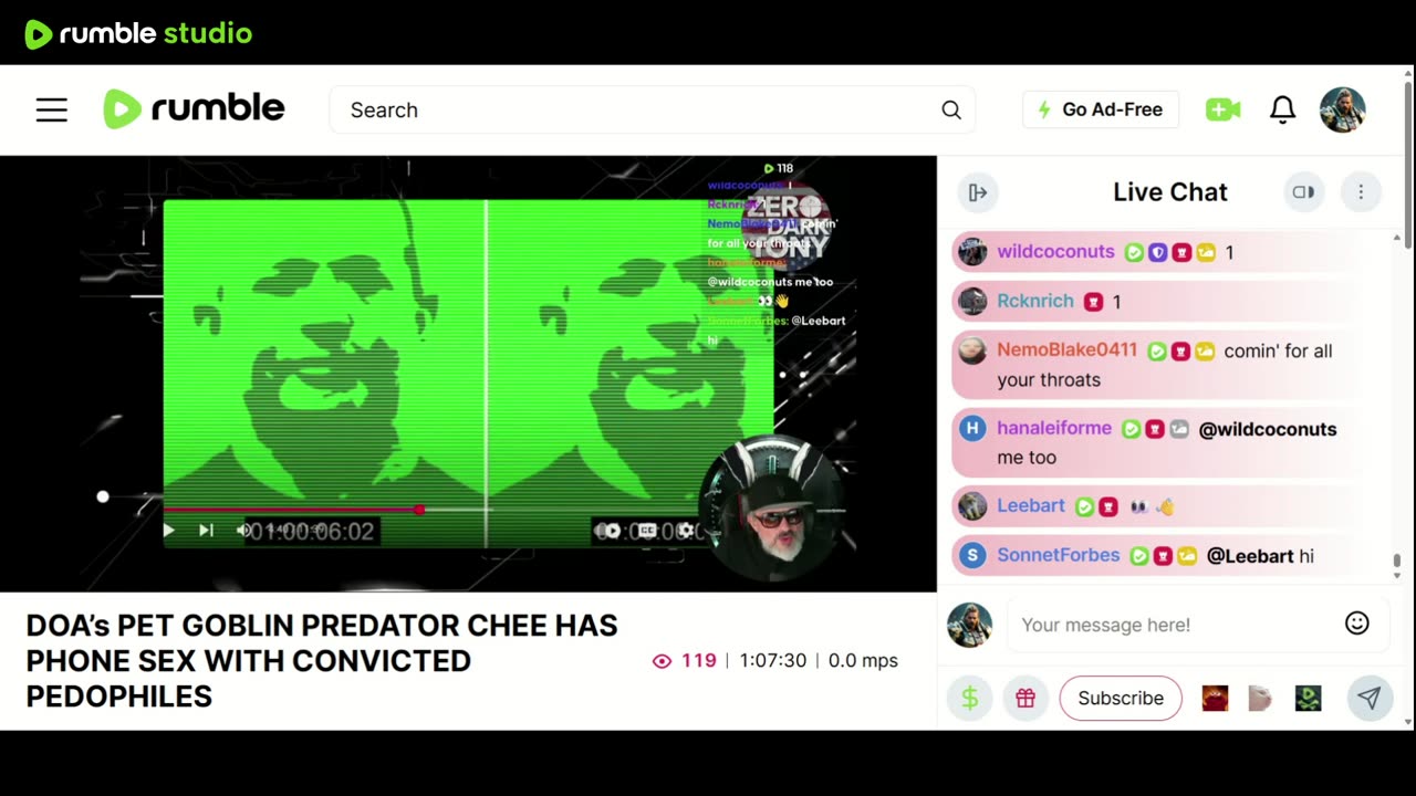 maybe he won't see this