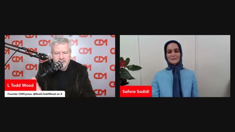 CDM CLIPS: Safora Sadidi Of The NCRI - Iranian Resistance