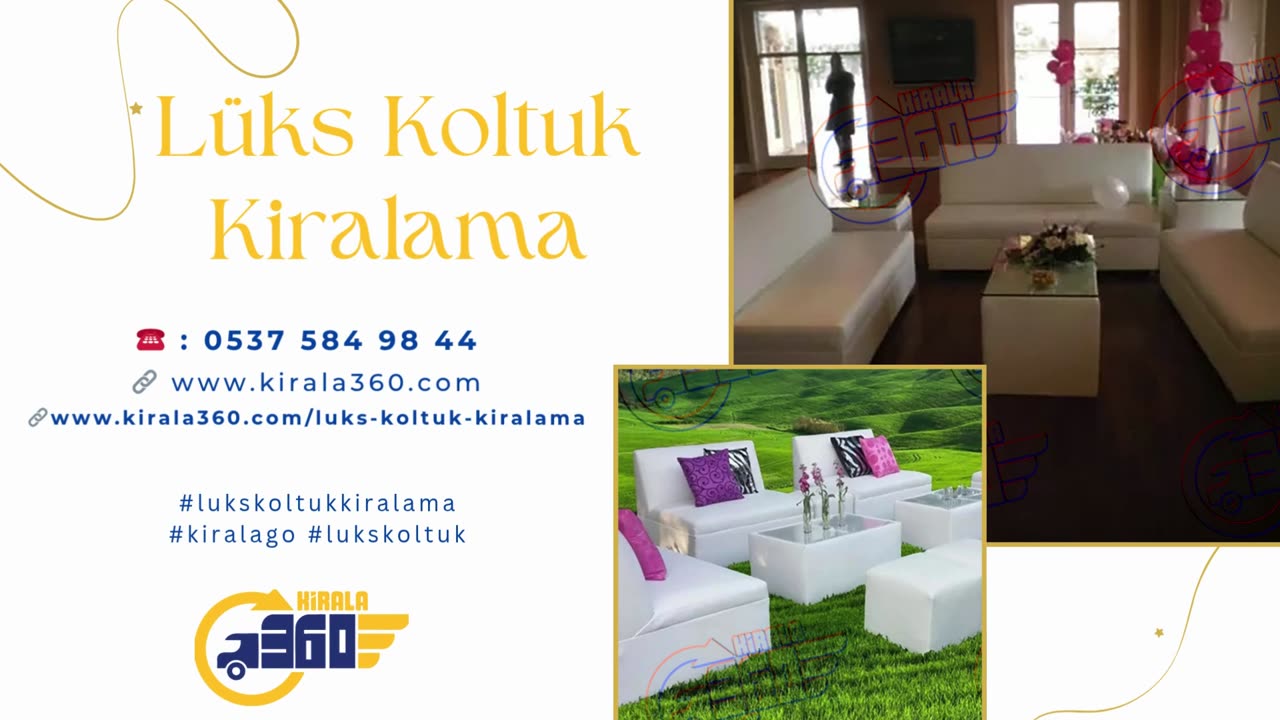luks-koltuk-kiralama kirala360