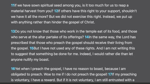 1 Corinthians 9