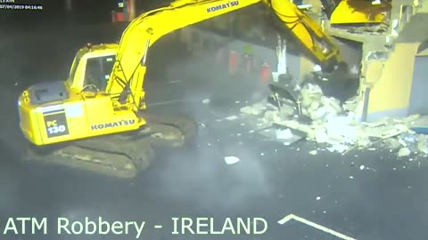 ATM robbery in Ireland