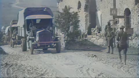 Historical Military Engineering Footage 1918