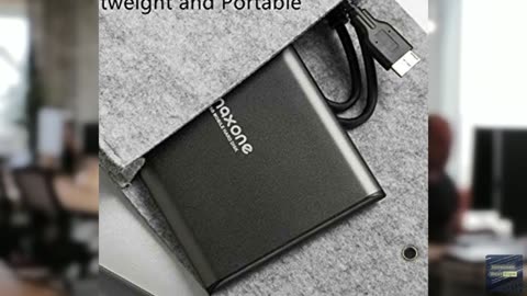 Maxone 750GB Ultra Slim Portable External Hard Drive HDD USB 3.0 Compatible with