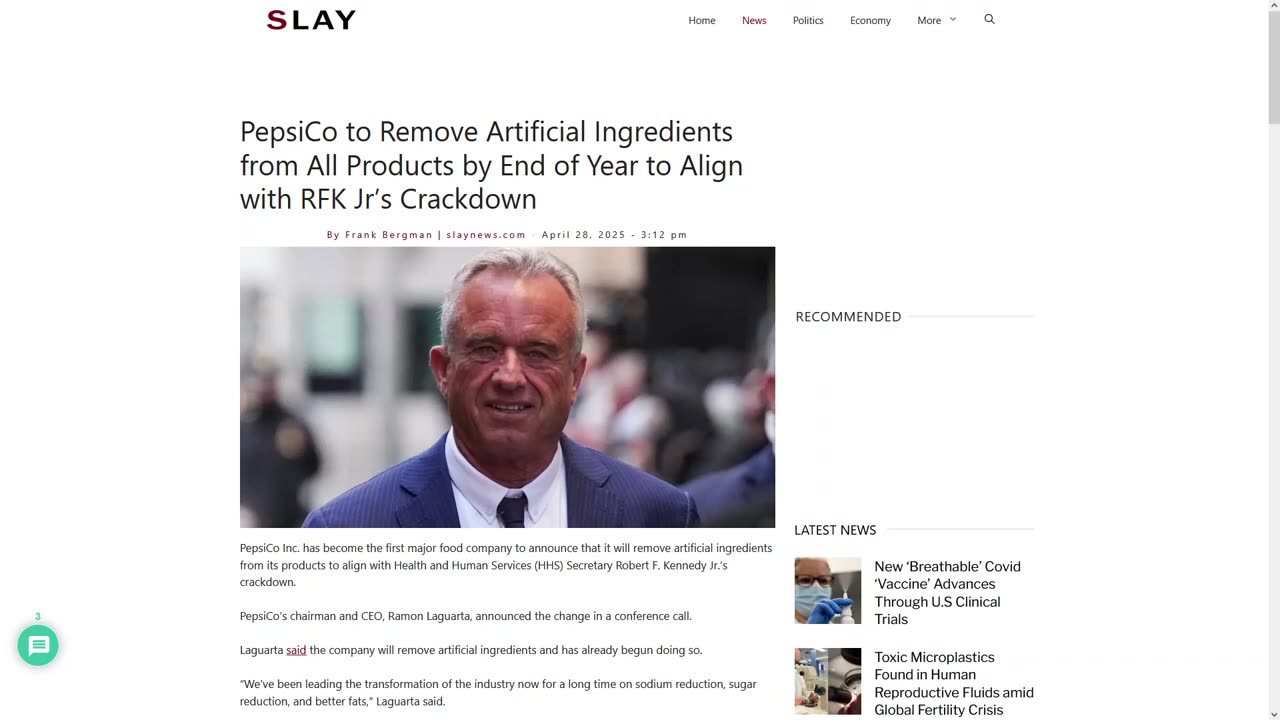 PepsiCo To Remove Artificial Ingredients - Goyslop Beverages vs Nationalism?