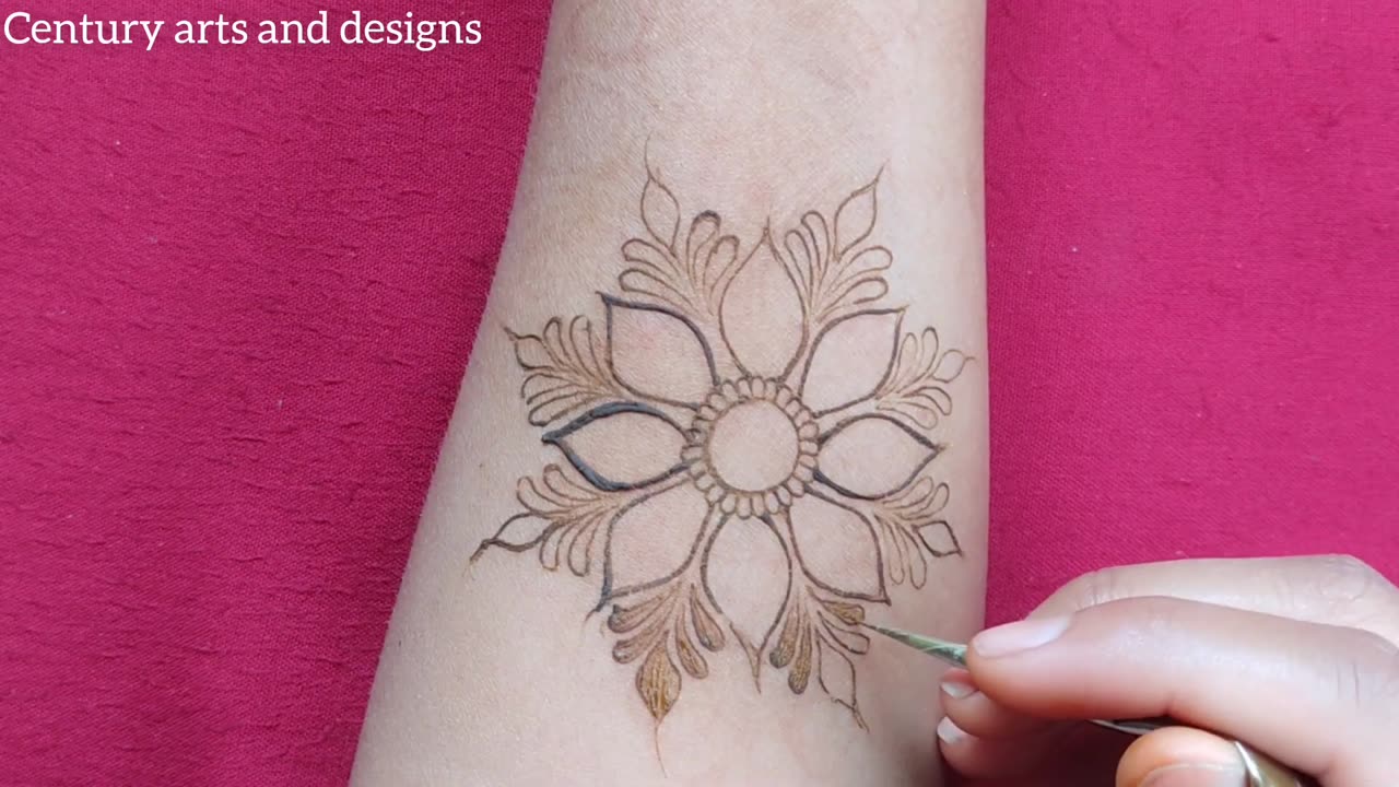 Mehndi designs tutorial