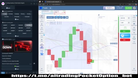 TELEGRAM AI TRADING BOT 85% win rate - The best POCKET OPTION strategy of 2025!