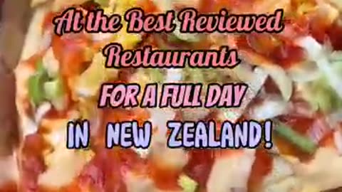 Amazing: Only eating at the best reviewed restaurants in NZ! #foodie #shorts #ne