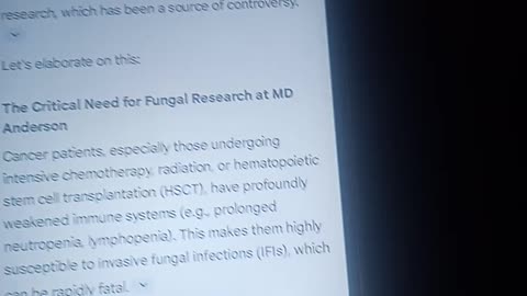 Black mold fungus biological warfare