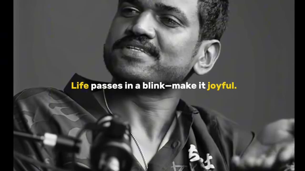 Enjoy Life Fully – Malayalam Actor’s Inspiring Message in Interview | Life Is Short