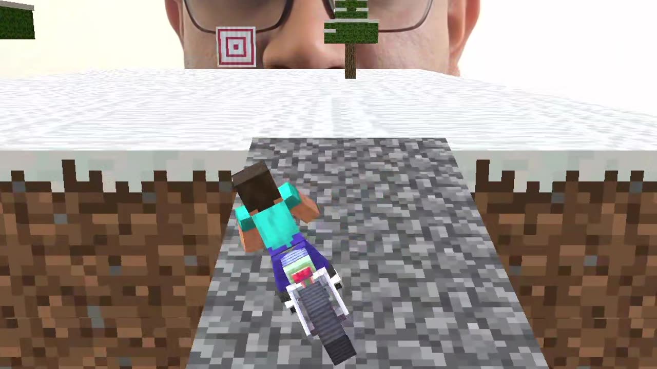 Crazy Moto Minecraft Game #minecraft #minecraftgame