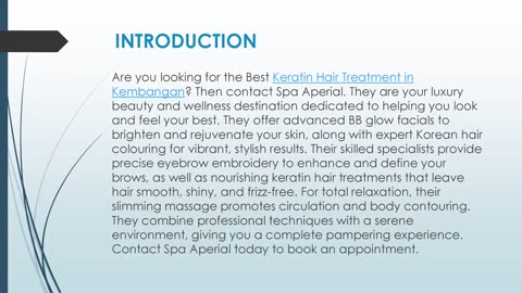 Best Keratin Hair Treatment in Kembangan