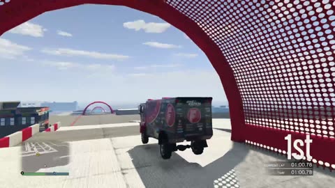 GTA 5 Baja Mayhem race. (We bounced all over the place)