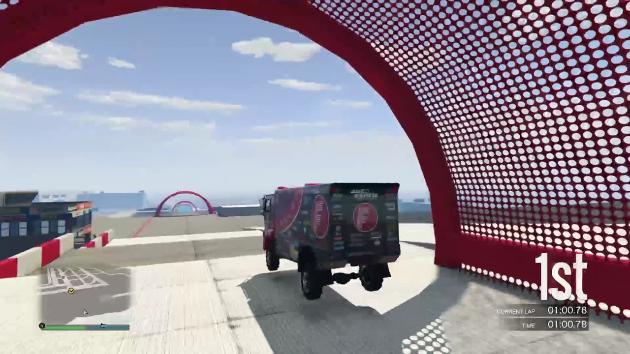 GTA 5 Baja Mayhem race. (We bounced all over the place)