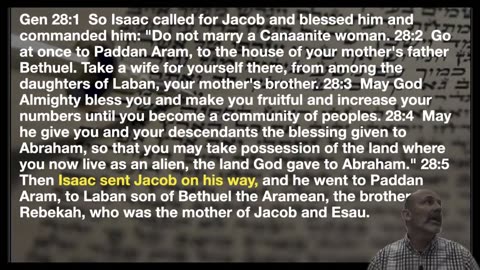 Genesis 28: Jacob's Stone Pillow