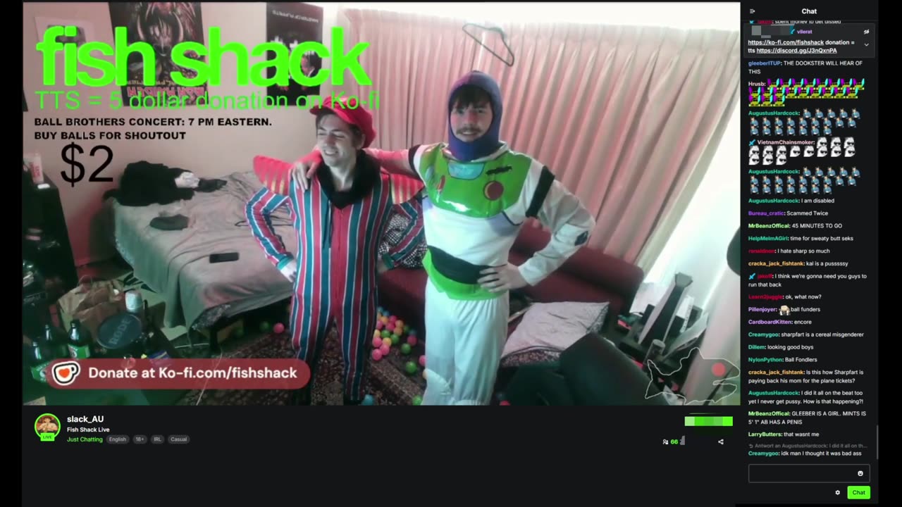 Ball brother concert | fish shack / FTL Streaming