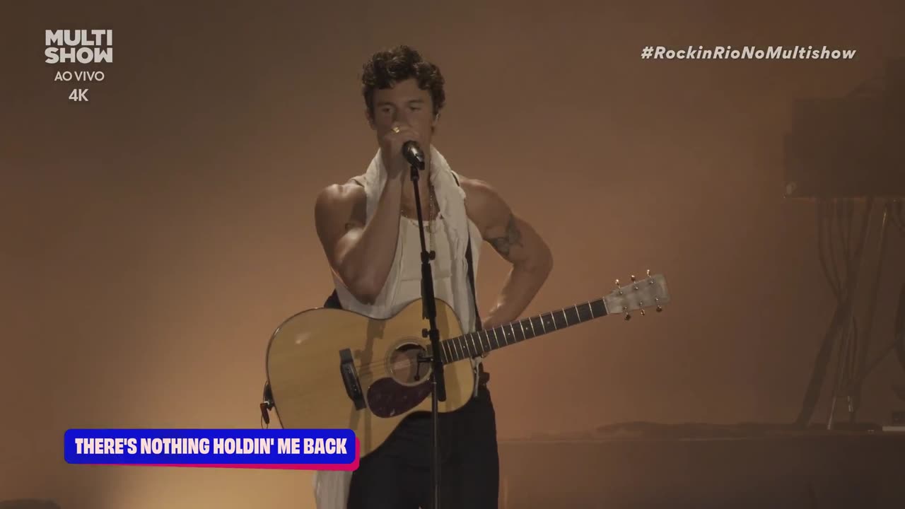 There's Nothing Holdin' Me Back (extended intro) - Shawn Mendes (live)