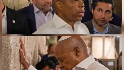 🟢 WATCH: NYC Mayor Eric Adams Visits Israel, Tells Them "I Served You As NYC Mayor"