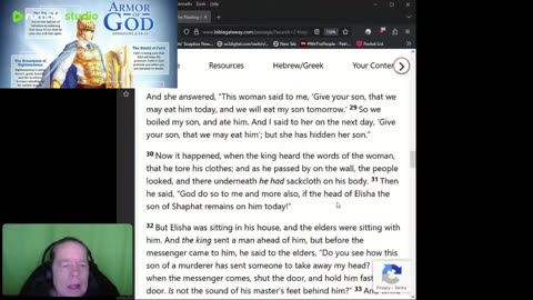 Journey Through The Bible - 2 Kings 6 - GOD Protects Elisha 08262025