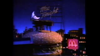 October 14, 1988 - Mac Tonight McDonald's Commercial