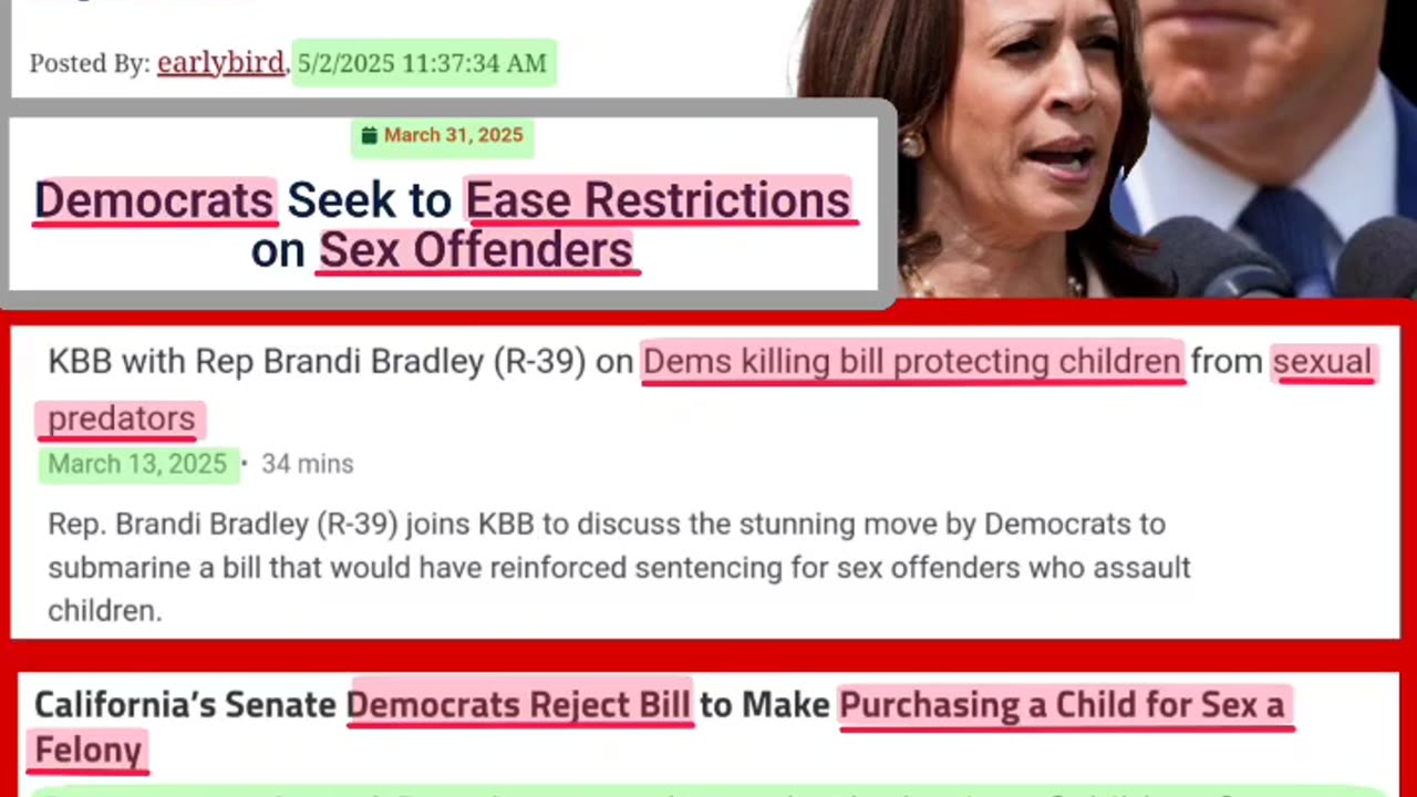 UNBELIEVABLE! Not only are the Democrats fighting to reduce..