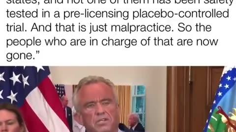 RFK on child vaccinations