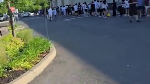 😱🔥 Scalpers Line Up for Restock! You Won't Believe Why! | FunFM