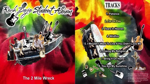 Rock Dojo Student Album #45 "The 2 Mile Wreck ": I’m on Fire (Bruce Springsteen Cover) Track 2