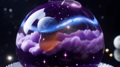 Galaxy Nebula Sphere Dessert