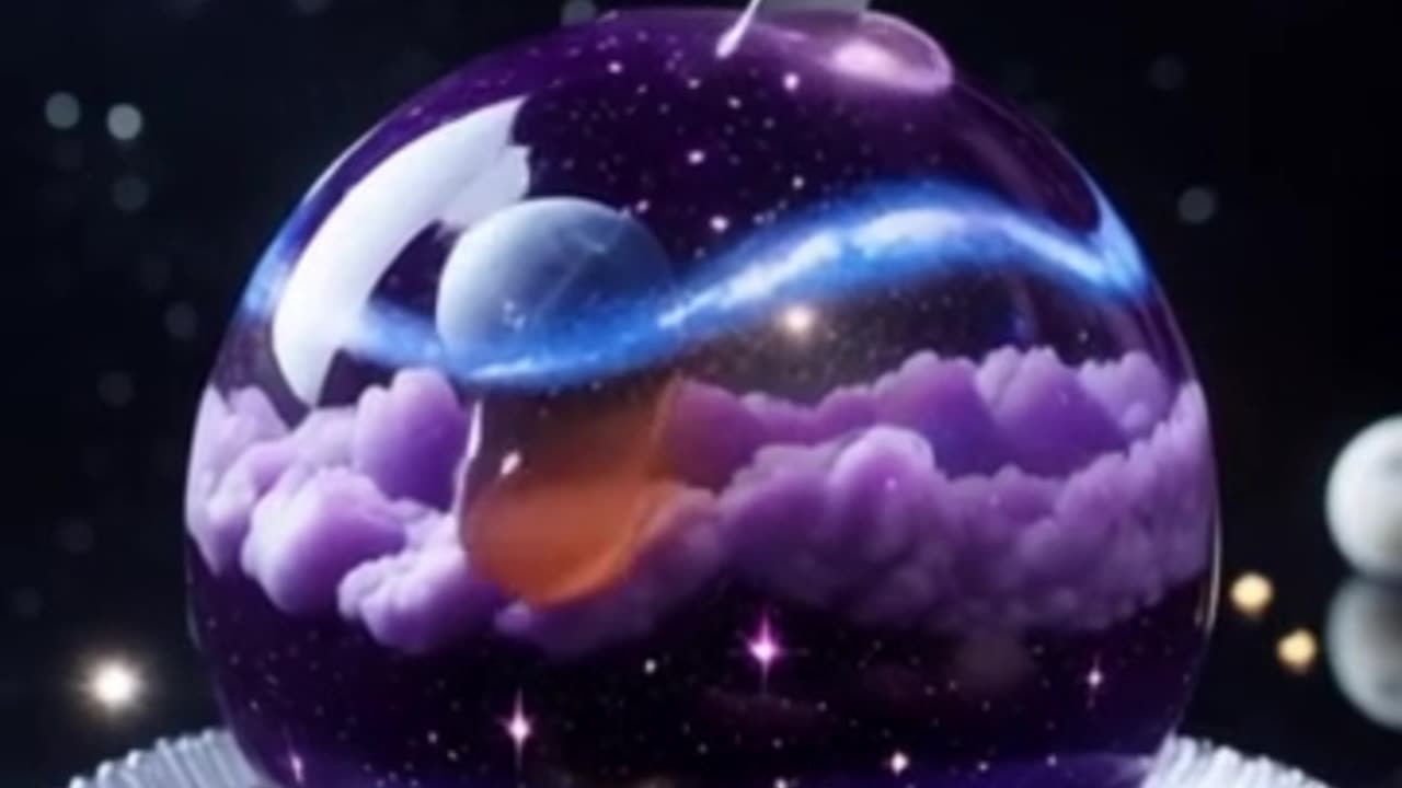 Galaxy Nebula Sphere Dessert