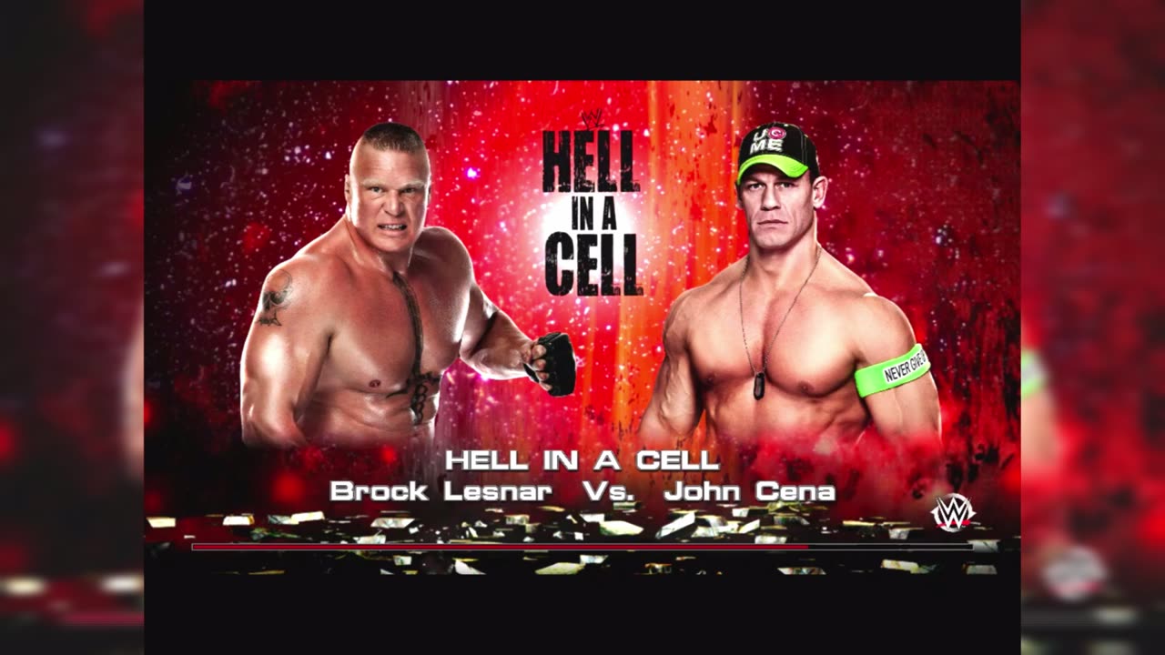 WWE2k25 Brock Lesner vs John cena Hell in a Cell PS5 | Playstation Best Games